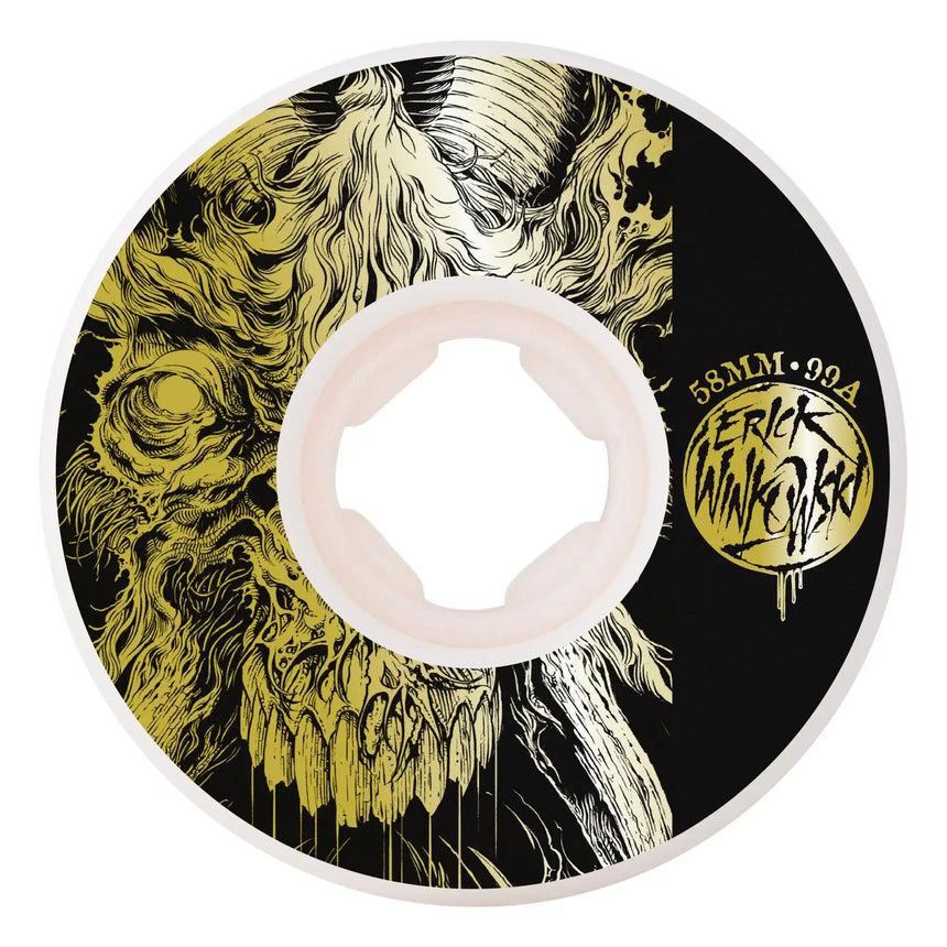 OJ 58mm 99a Erick Winkowski Primeval Pro Elite Chubbies Skateboard Wheels