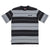 Osage Stripe Pocket Independent T-Shirt Black