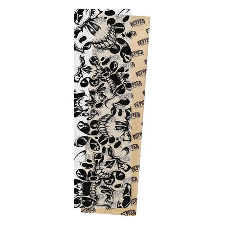 Pepper  9" All Over Breana Geering Salt Grip Tape - Clear / Black