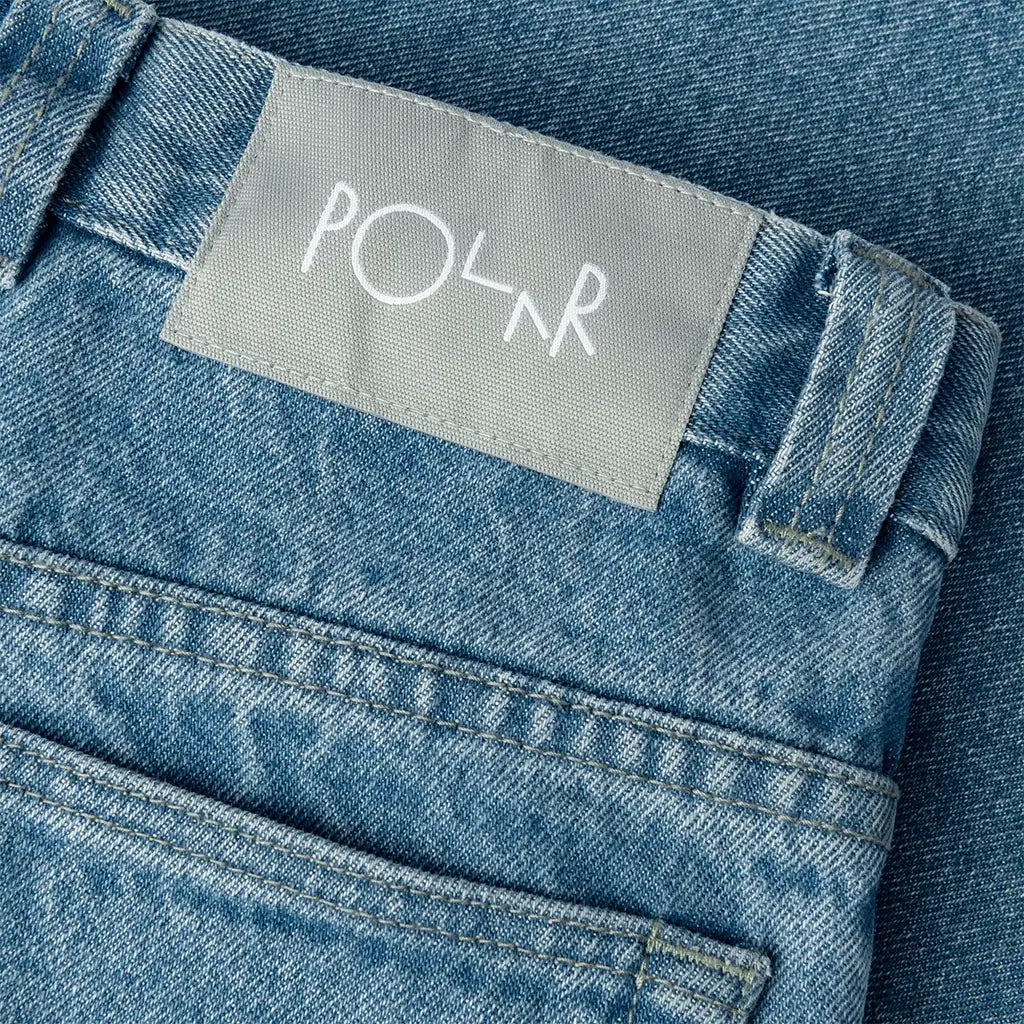 Polar 92! Pants Mid Blue 4