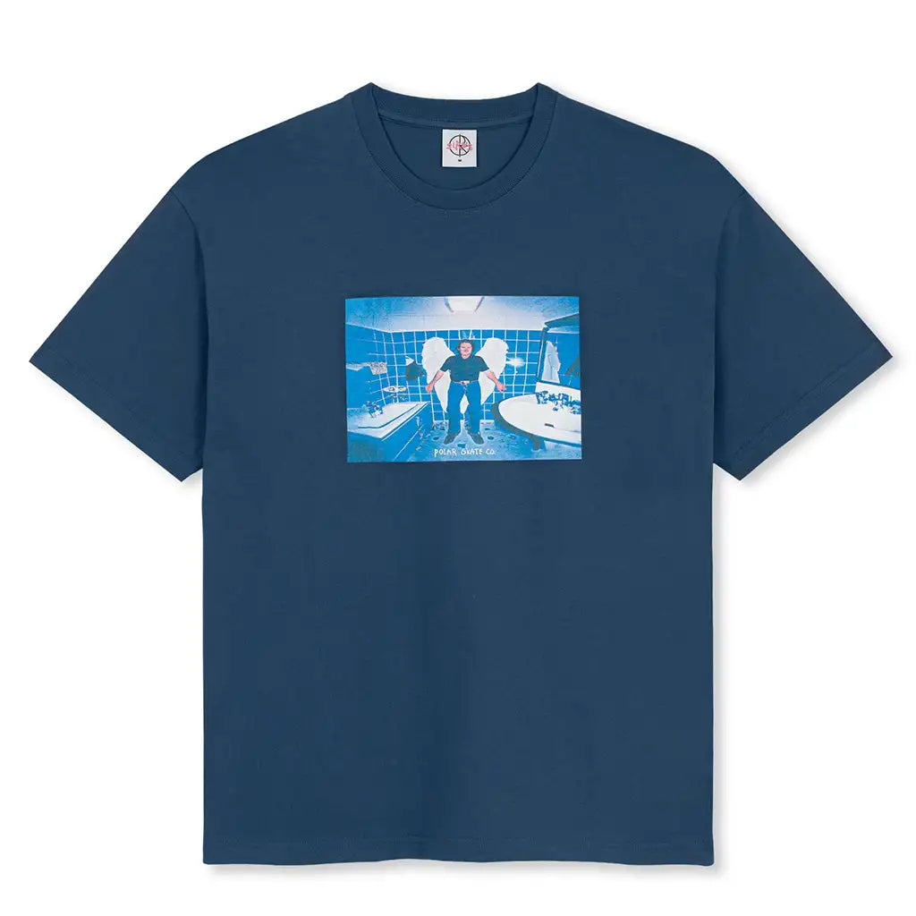 Polar Angel Man T-Shirt Grey / Blue