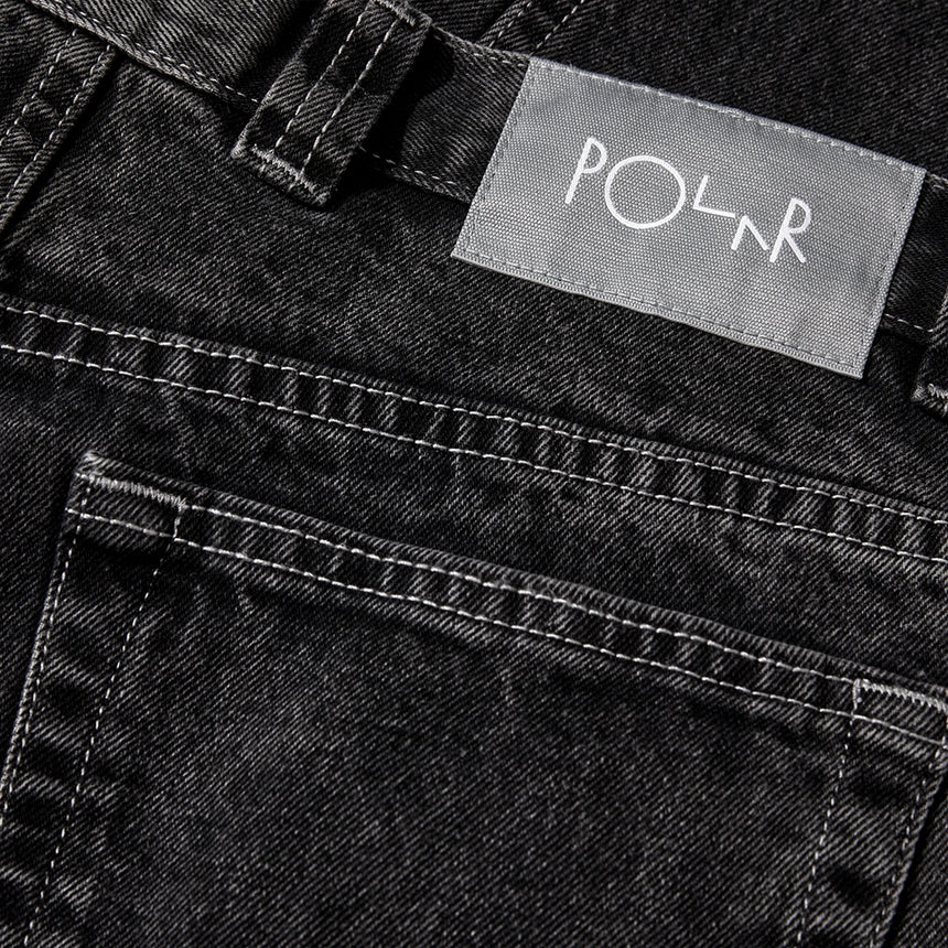 Polar Big Boy Jeans Silver Black