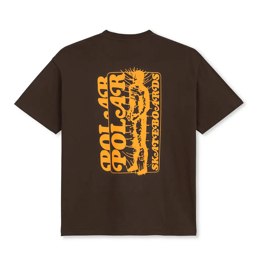 Polar Fields T-Shirt Chocolate 2