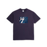 Polar Caged Hands T-Shirt Dark Violet