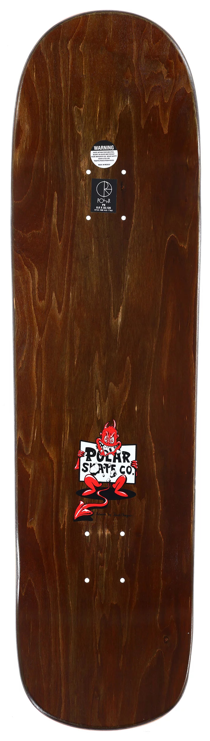 Polar Jamie Platt Sacrifice Skateboard Deck - 8.5"