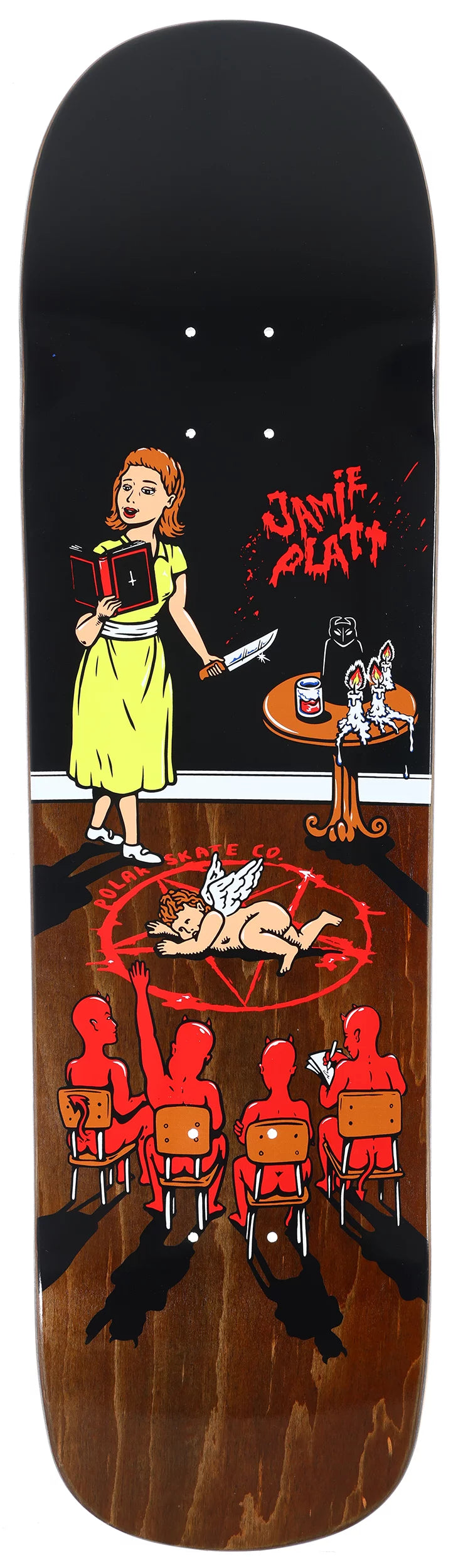 Polar Jamie Platt Sacrifice Skateboard Deck - 8.5"