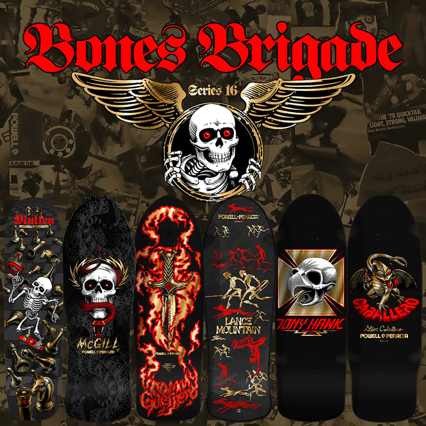 Powell Peralta Bones Brigade 16 Complete Set - 6 decks