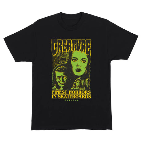 Creature Prequel S/S Heavyweight T-Shirt front black