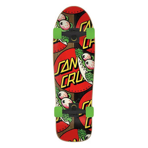 Santa Cruz Beware Dot Cruzer Complete Skateboard 2