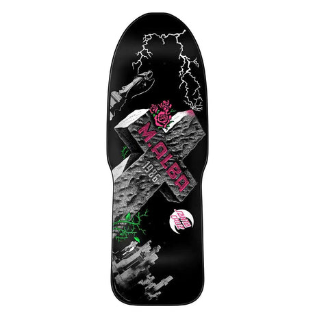 Santa Cruz Malba Tombstone Reissue Skateboard Deck 