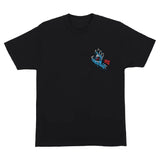 Santa Cruz Melting Hand Eco T-Shirt Black front