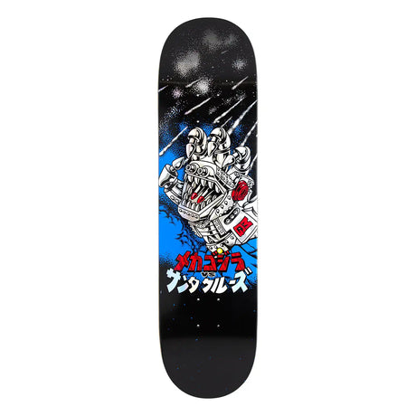 Santa Cruz x Godzilla Mecha Hand Skateboard Deck bottom