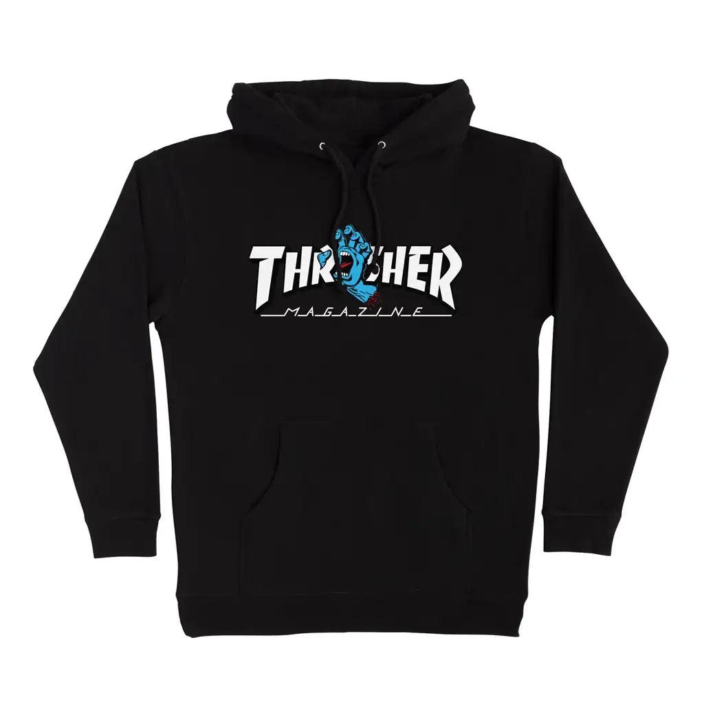 Santa Cruz x Thrasher Screaming Logo Pullover Hoodie