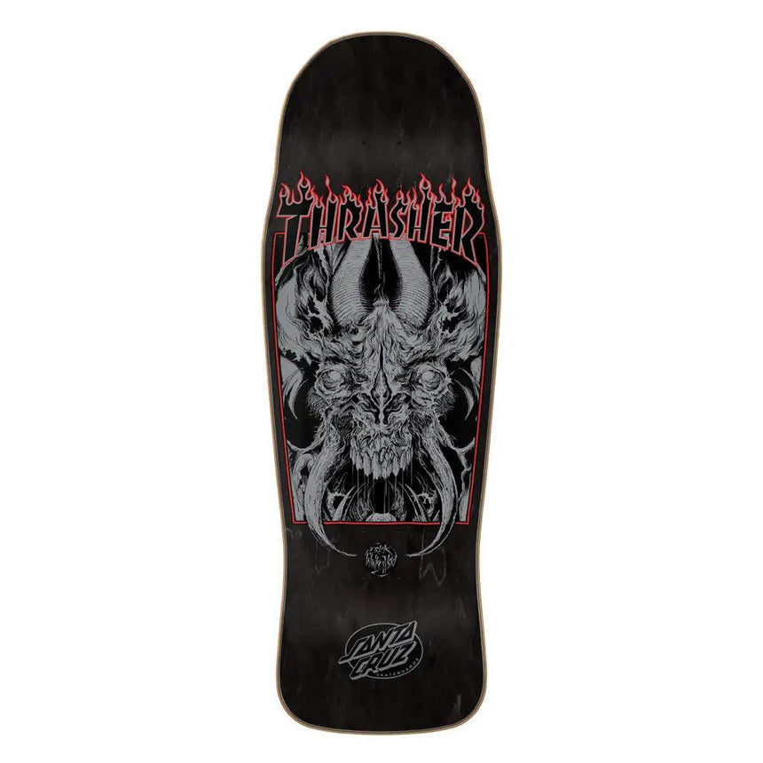 Santa Cruz x Thrasher Winkowski Primeval Skateboard Deck - Money Ruins Everything