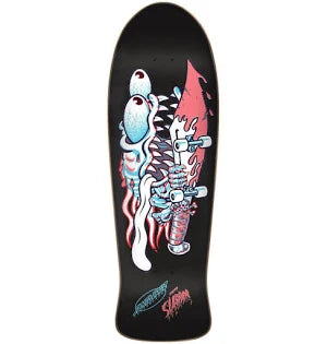 Santa Cruz Meek Slasher Decoder Reissue Skateboard Deck