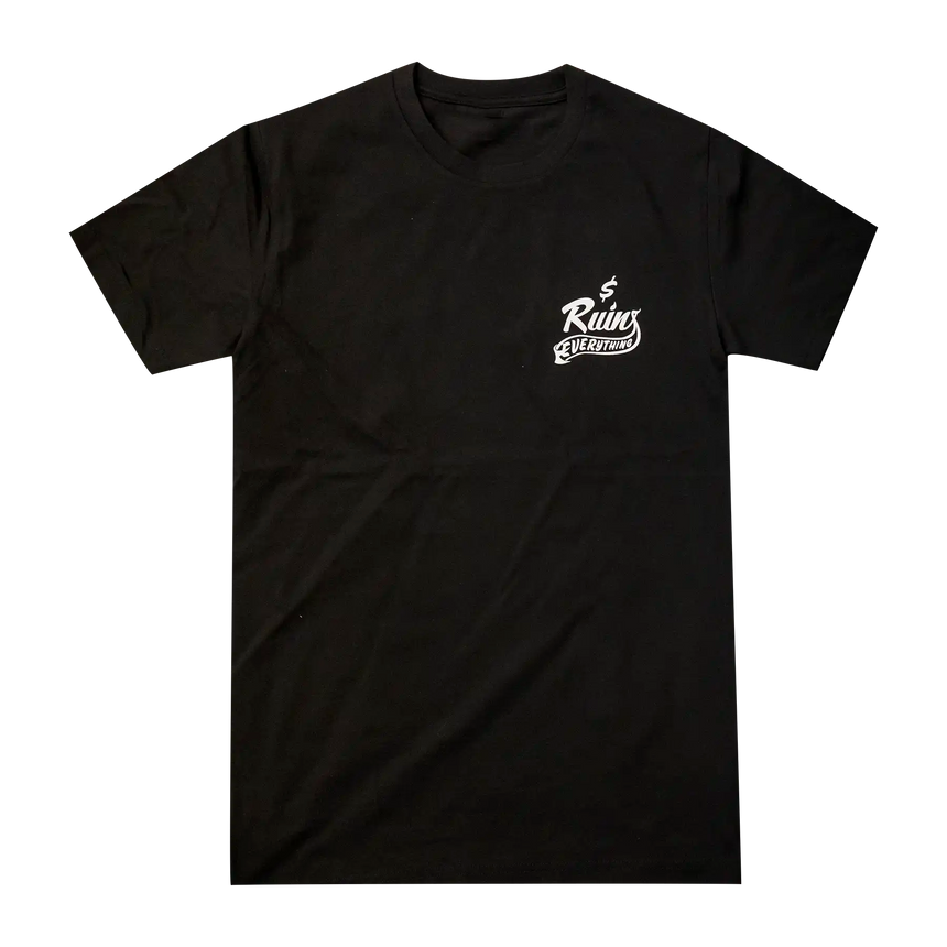 Money Ruins Everything x Skateshop Day "Shop" T-Shirt - Black