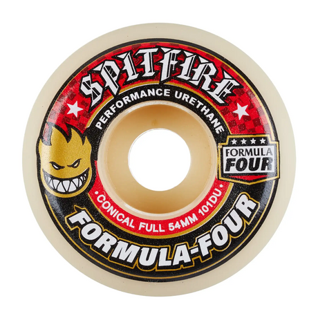 Spitfire F4 101 Conical Full 54mm Skateboard Wheels