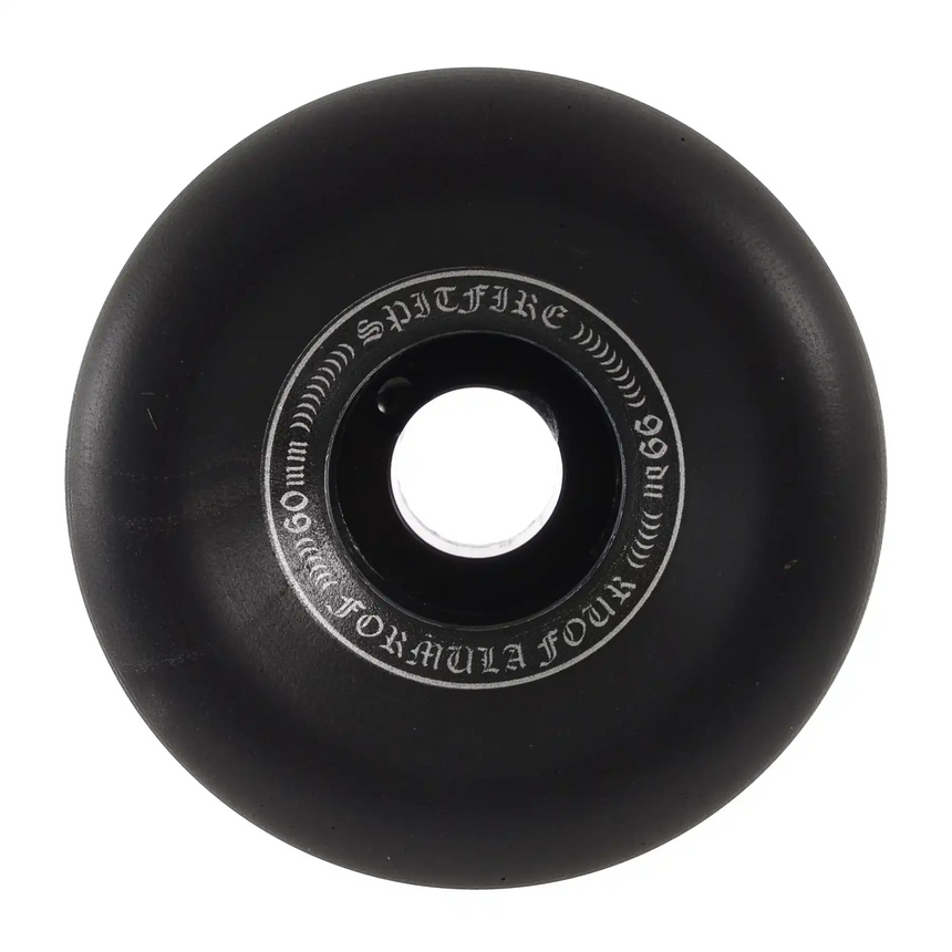Spitfire F4 99a OG Classic 60mm Black Skateboard Wheels