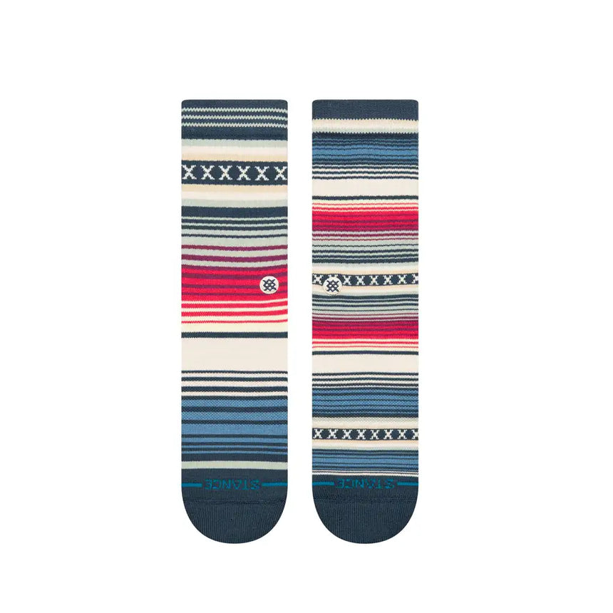 Stance Curren St Crew Socks Blue 1