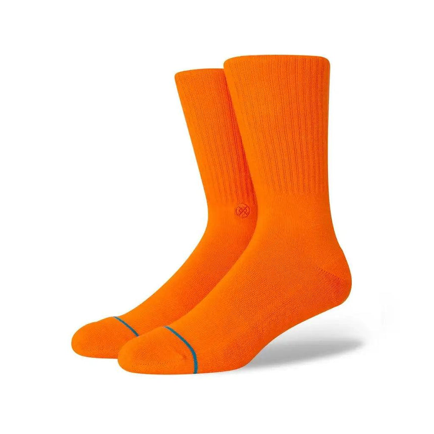 Stance Icon Crew Sock Orange