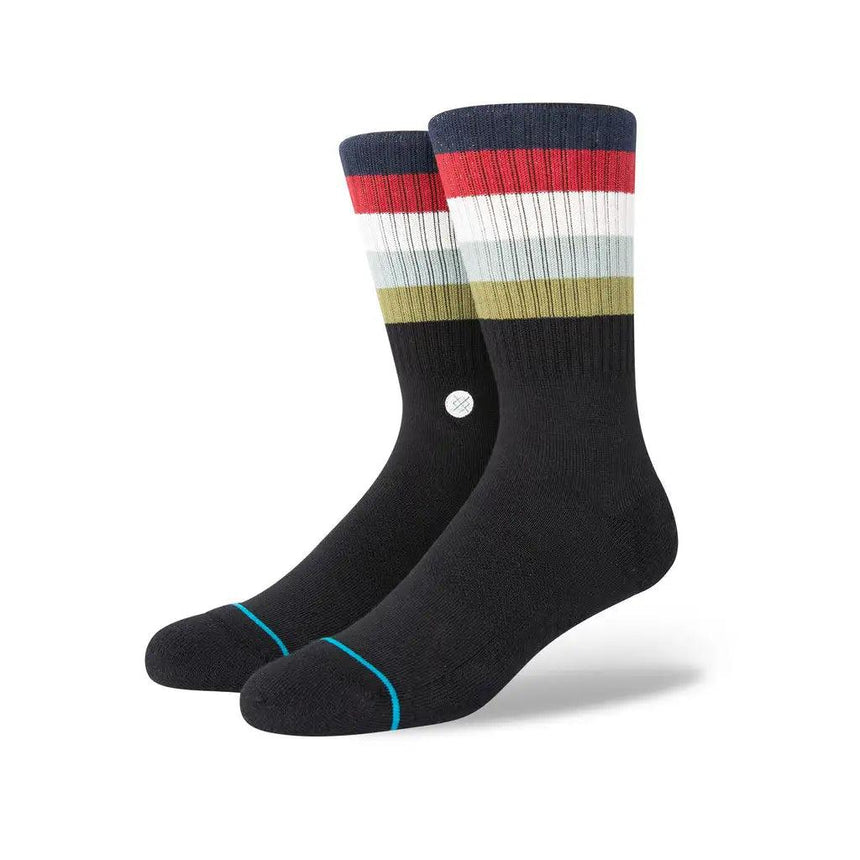 Stance Maliboo Crew Socks Black Fade