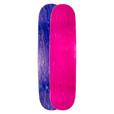 Money Ruins Everything Stickerbomb Skateboard Deck - Full Shape