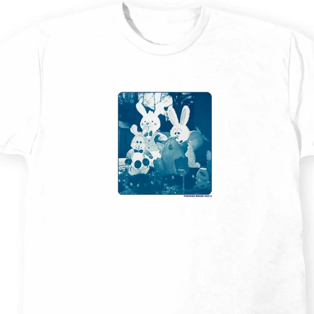 Theorie Cyanotype T-Shirt White