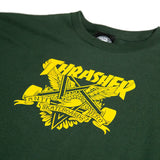 Thrasher x Anti-Hero Eaglegram T-Shirt Forrest Green 2