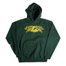 Thrasher x Anti-Hero Mag Banner Pullover Hoodie Forrest Green 1