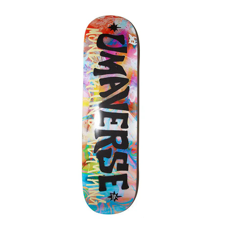 MRE X UMAVERSE " MREVERSE " Skateboard Deck Full Fiberglass