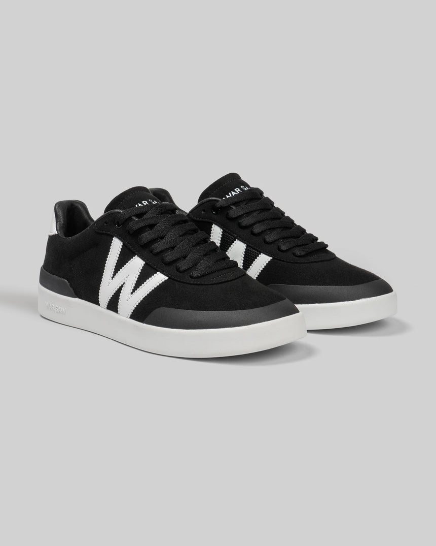 Warsaw Versus Black/White Shoe