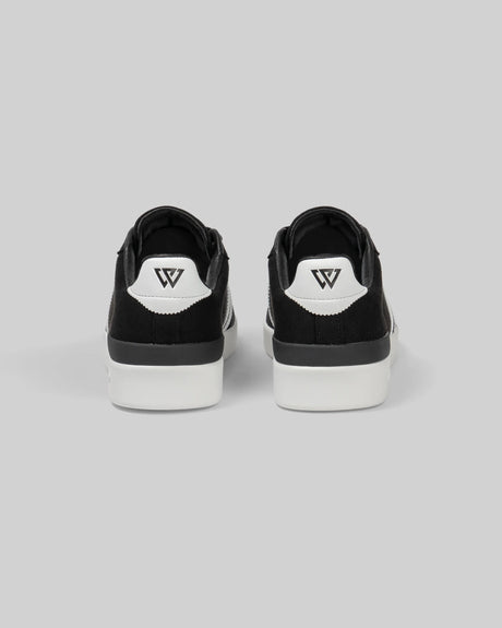 Warsaw Versus Black/White Shoe