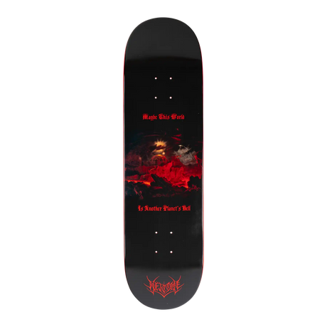 Welcome Depths Skateboard Deck - Red Dip