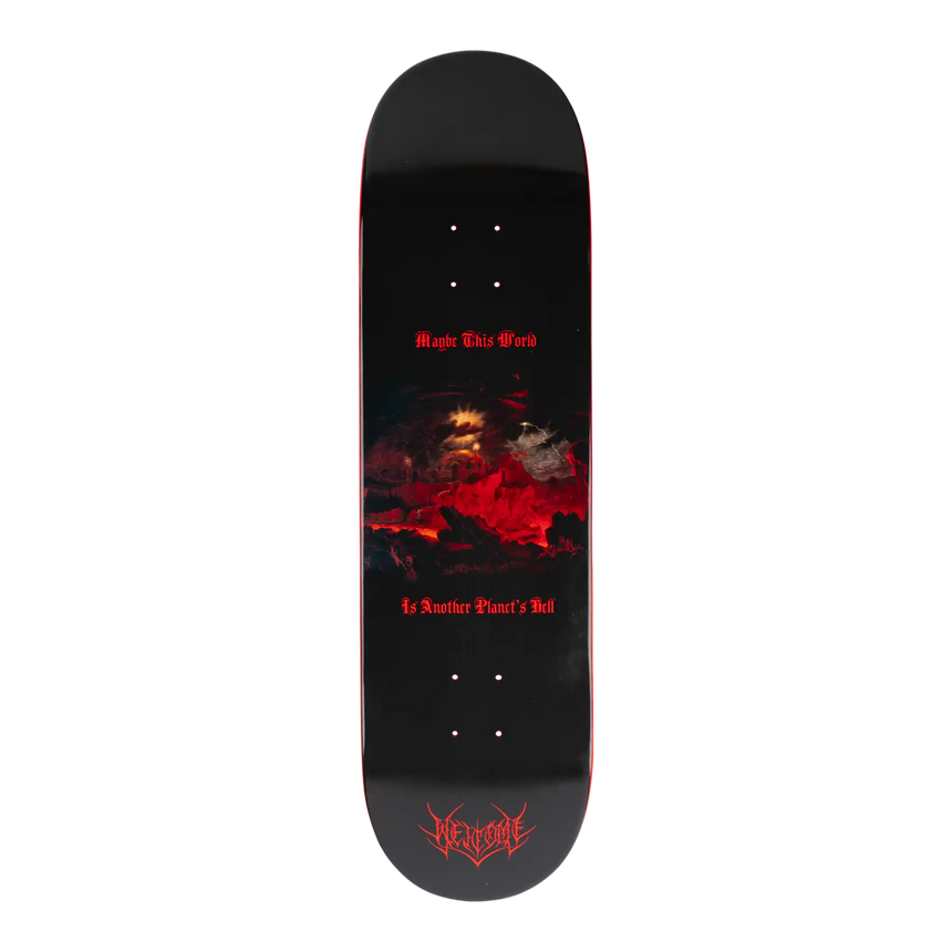 Welcome Depths Skateboard Deck - Red Dip