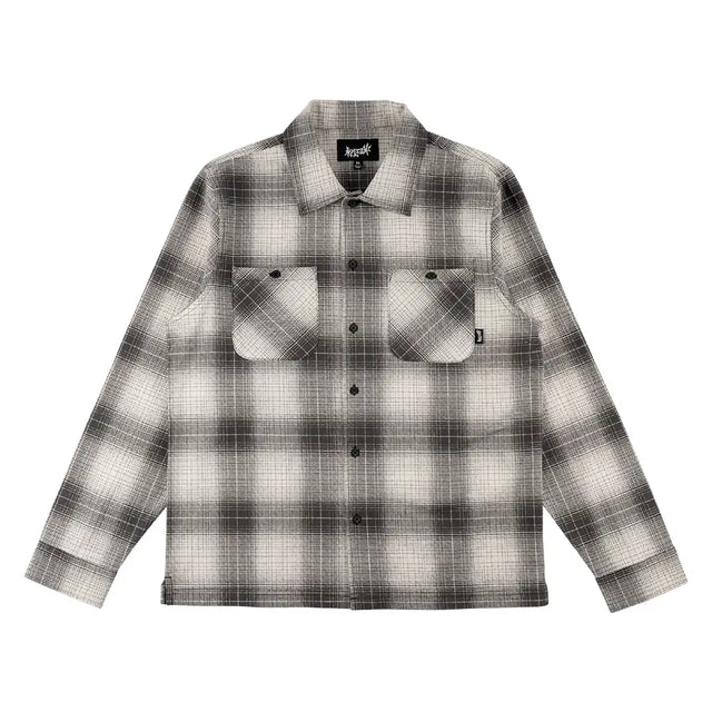 Welcome Fang Woven Plaid Shirt 1