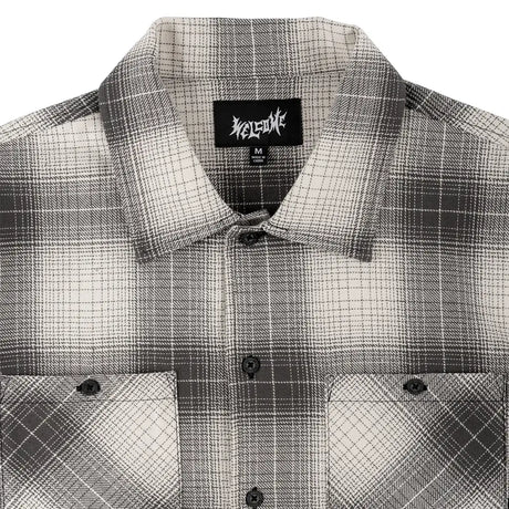 Welcome Fang Woven Plaid Shirt 3