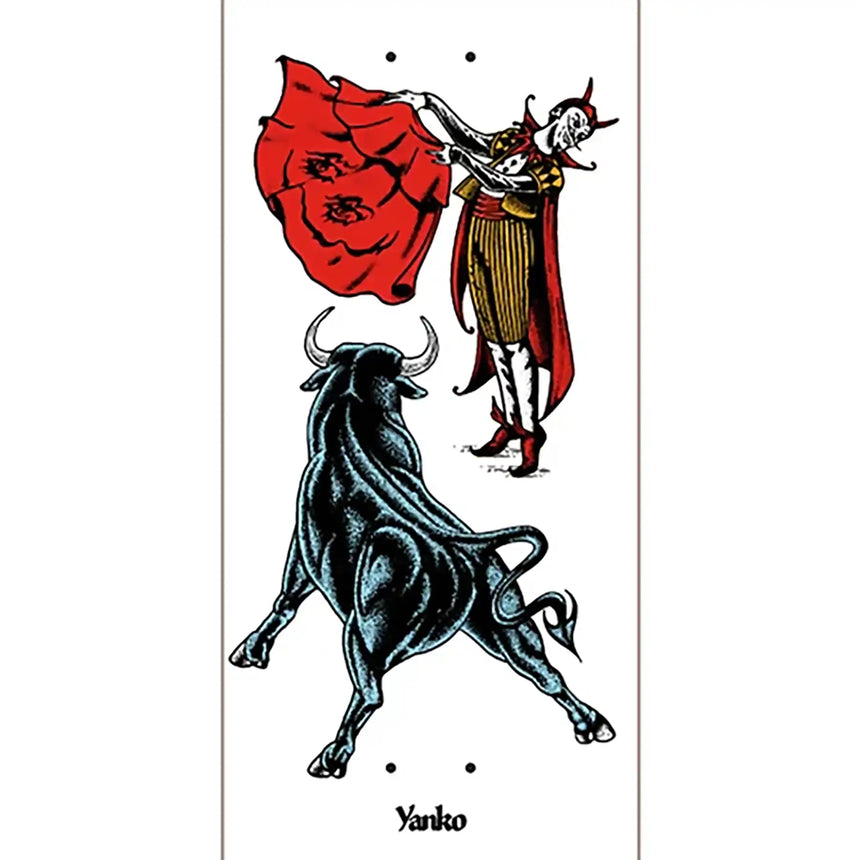 Welcome Matador Skateboard Deck - White