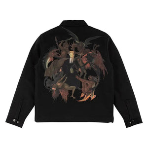 Welcome Torment Canvas Black Jacket 2