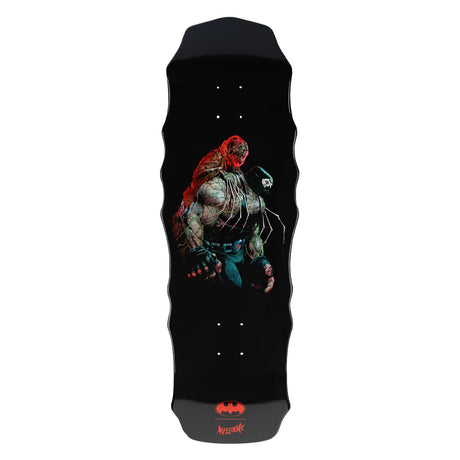 Welcome x Batman Bane & Scarecrew On Widow 10" Skateboard Deck - Black Dip