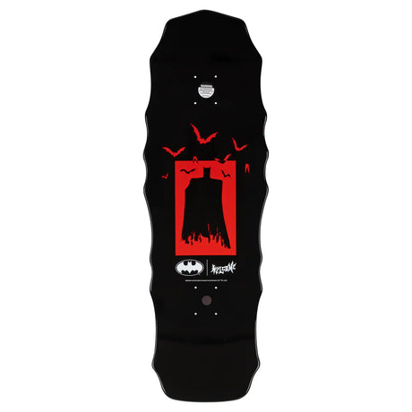 Welcome x Batman Bane & Scarecrew On Widow 10" Skateboard Deck - Black Dip