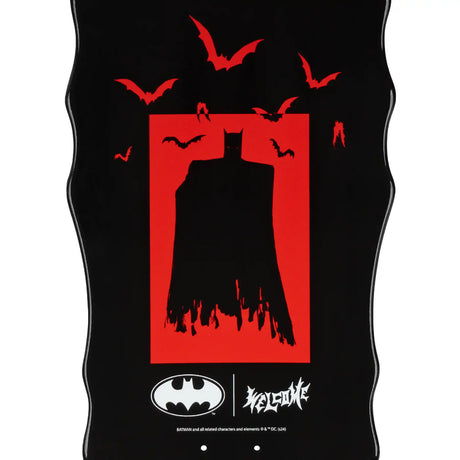 Welcome x Batman Bane & Scarecrew On Widow 10" Skateboard Deck - Black Dip