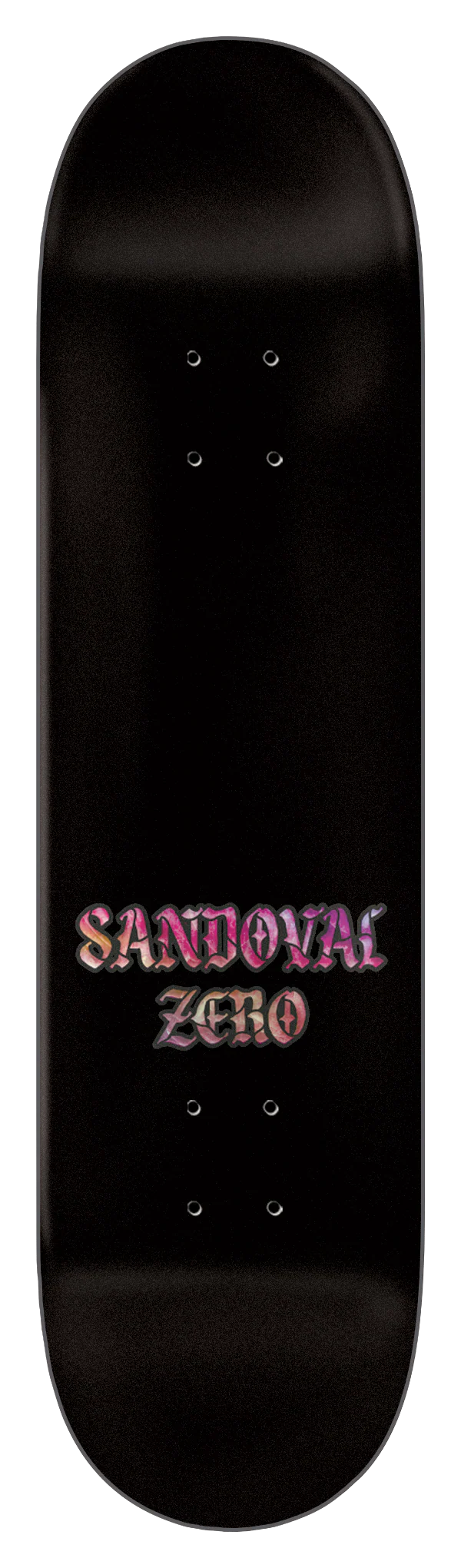 Zero Sandoval Knight Stained Glass 8.25" Skateboard Deck