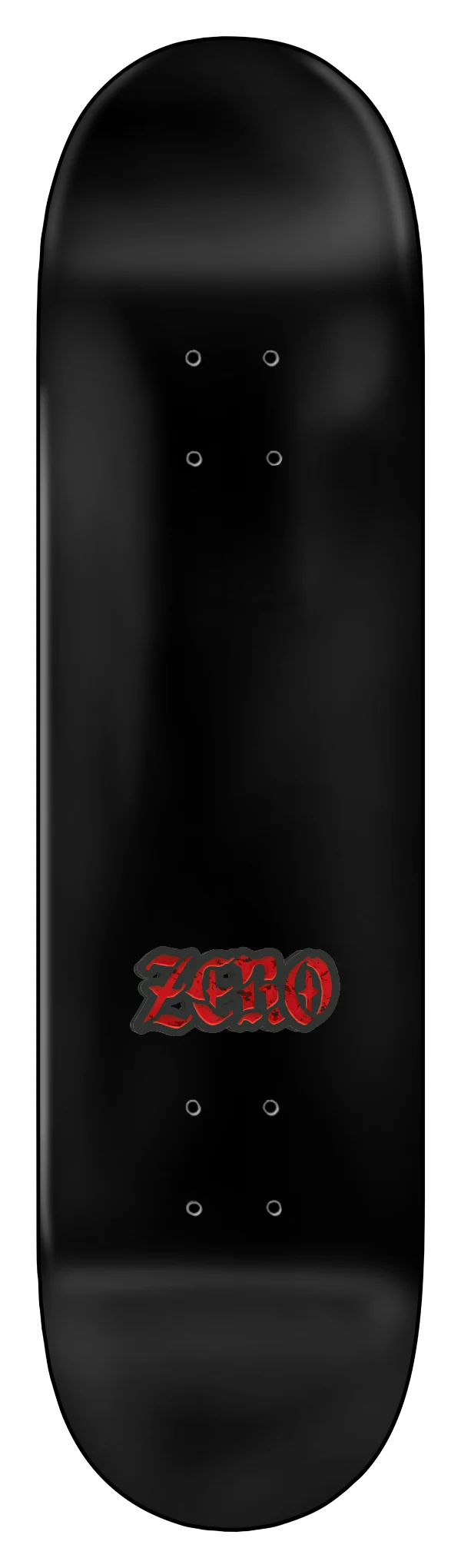 Zero Skull Stained Glass 8.5" Skateboard Deck