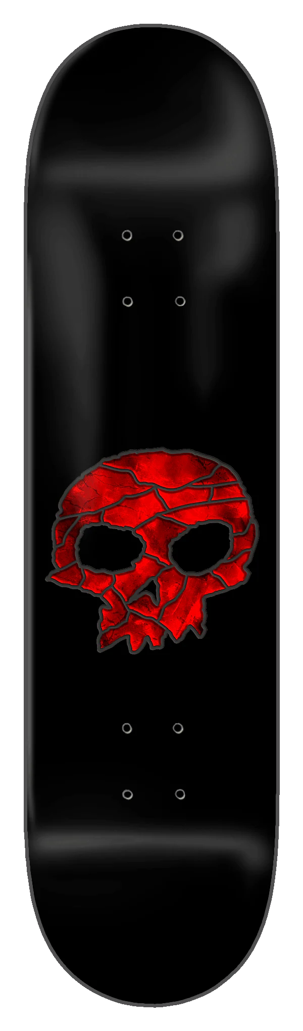 Zero Skull Stained Glass 8.5" Skateboard Deck