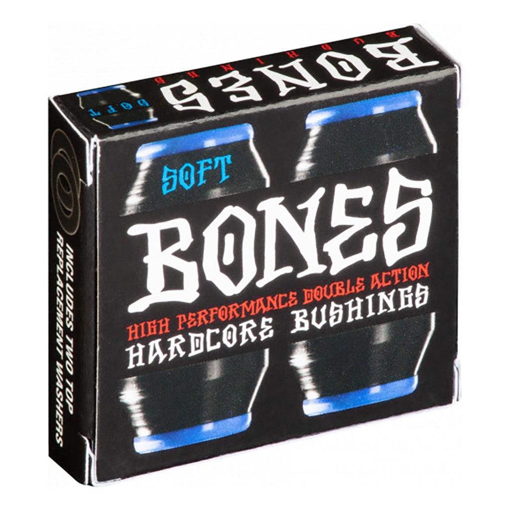 Bones Hardcore Soft Black Pack 81a Skateboard Bushings