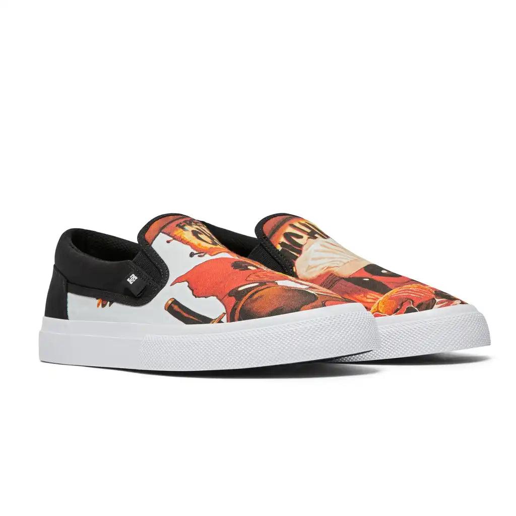DC Deadpool Manual Slip On Skateboard Shoe Money Ruins Everything