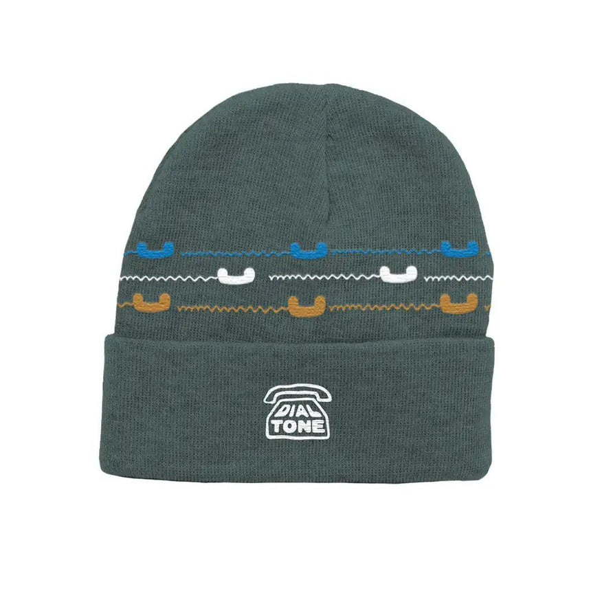 Dial Tone Hotline Beanie pine