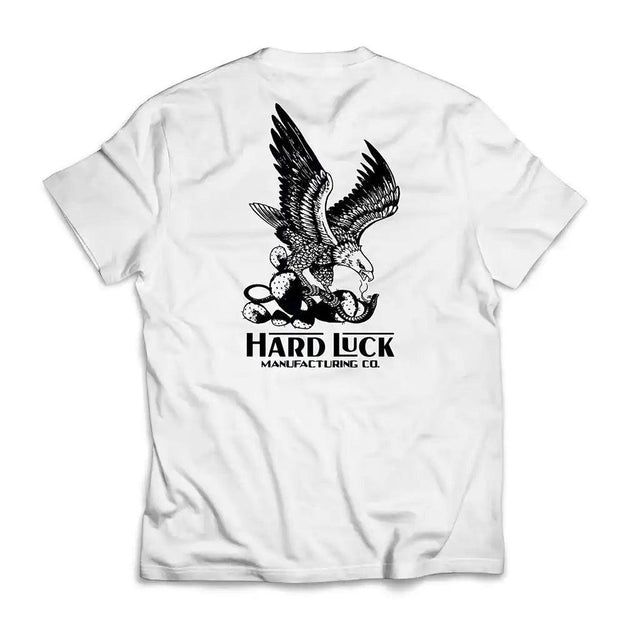 Hard Luck Bonded T-Shirt white back