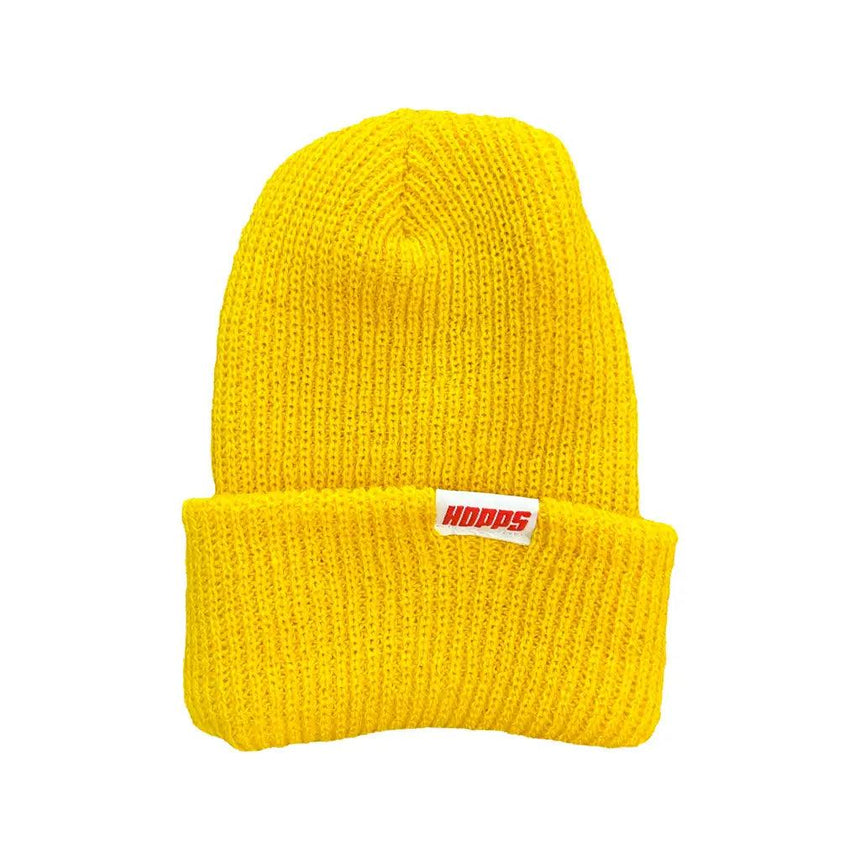 Hopps Tag Beanie Mustard
