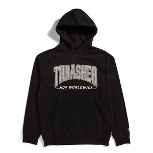 HUF x Thrasher Bayview Hoodie front